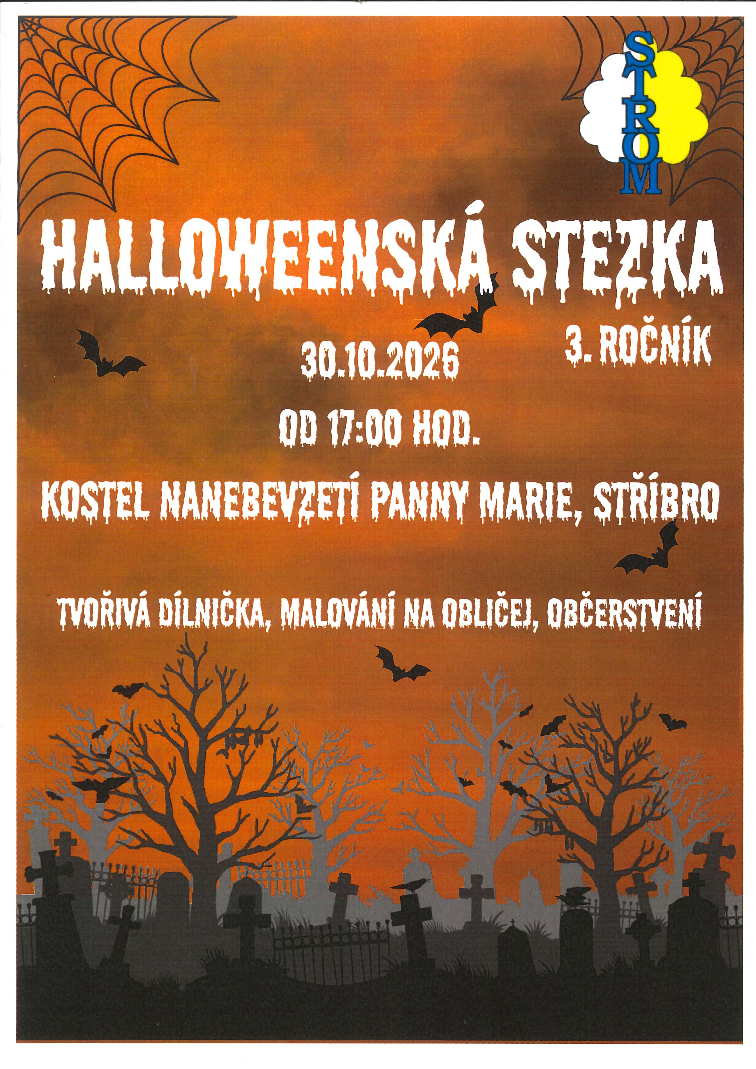 Halloweenská stezka 3. ročník