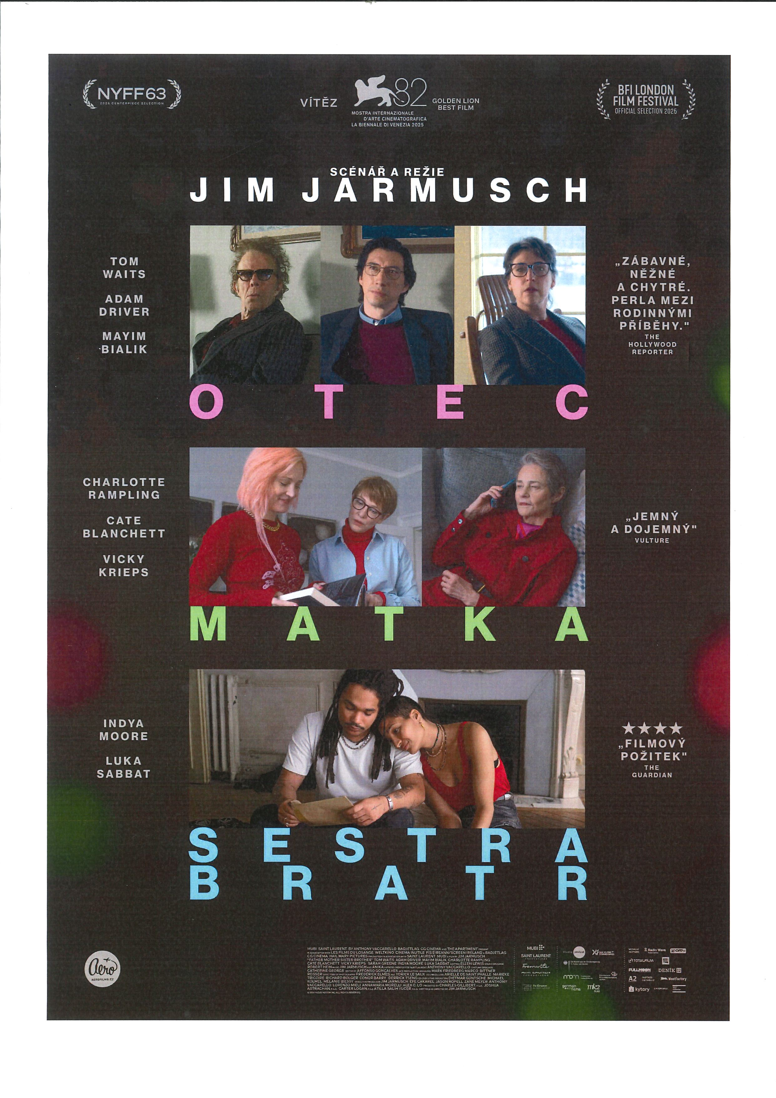 Otec Matka Sestra Bratr - Podzim film fest Stříbro začátek: 17.00 hod.