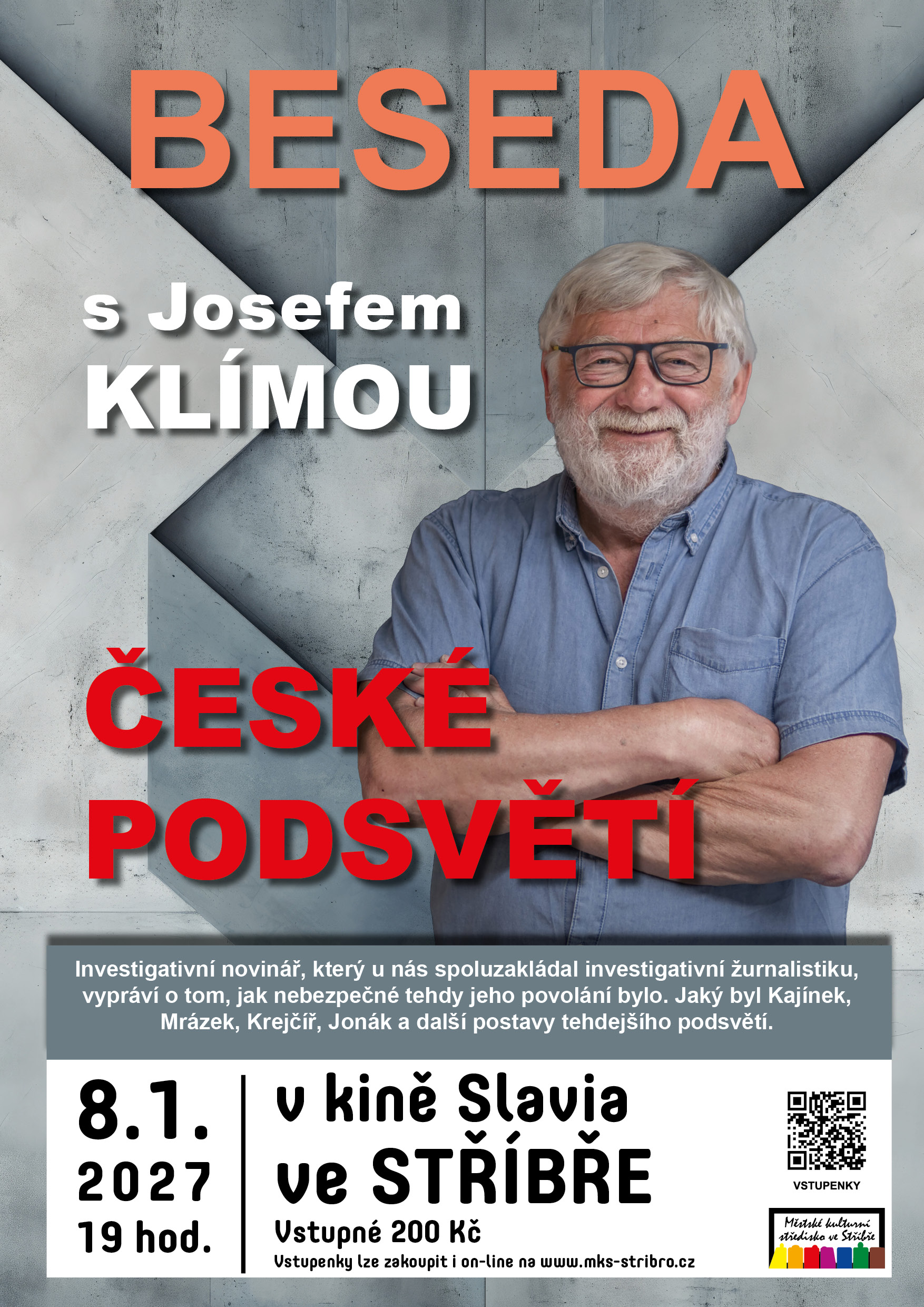  BESEDA s Josefem KLÍMOU - ČESKÉ PODSVĚTÍ