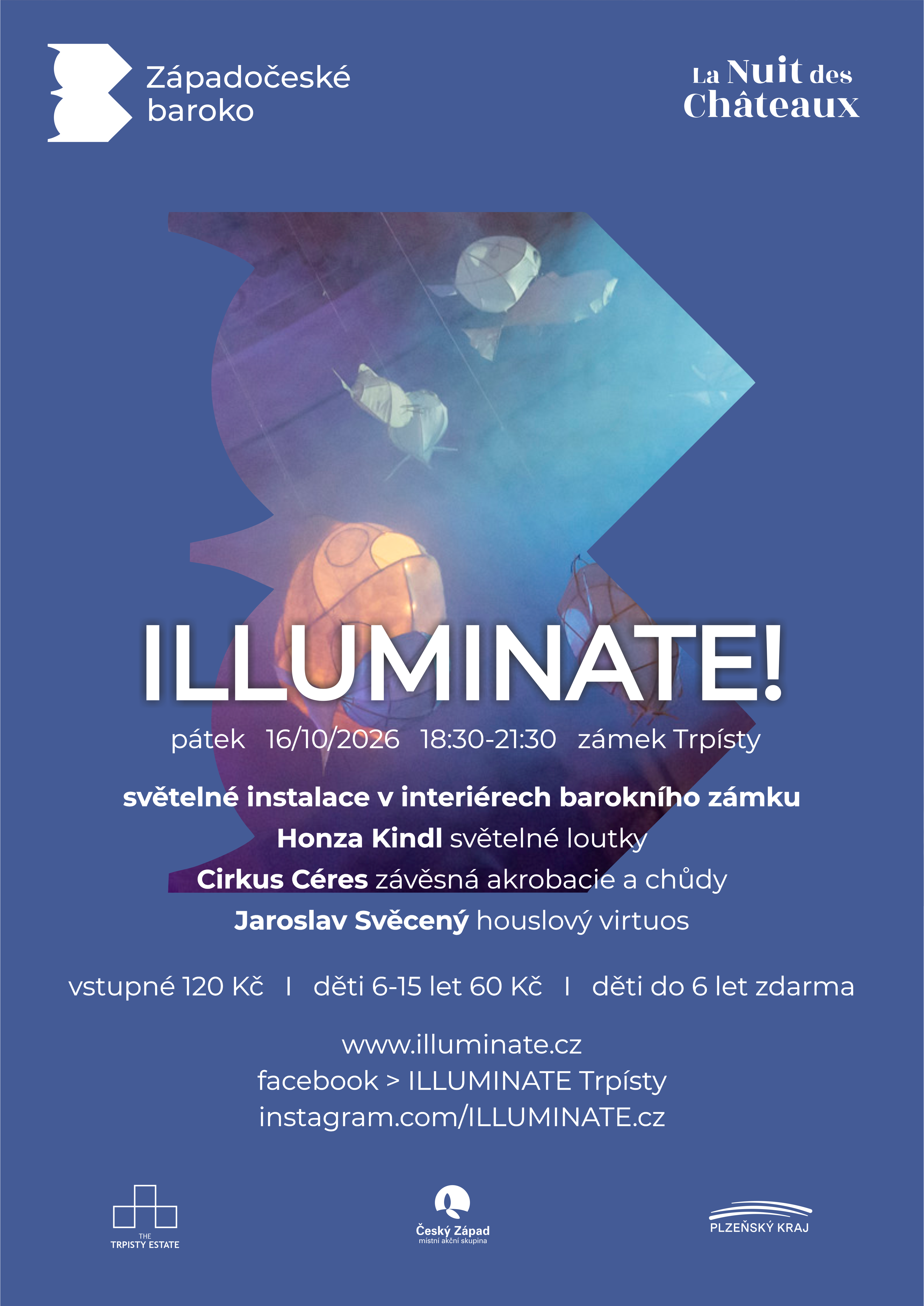 zámek Trpísty ILLUMINATE! 