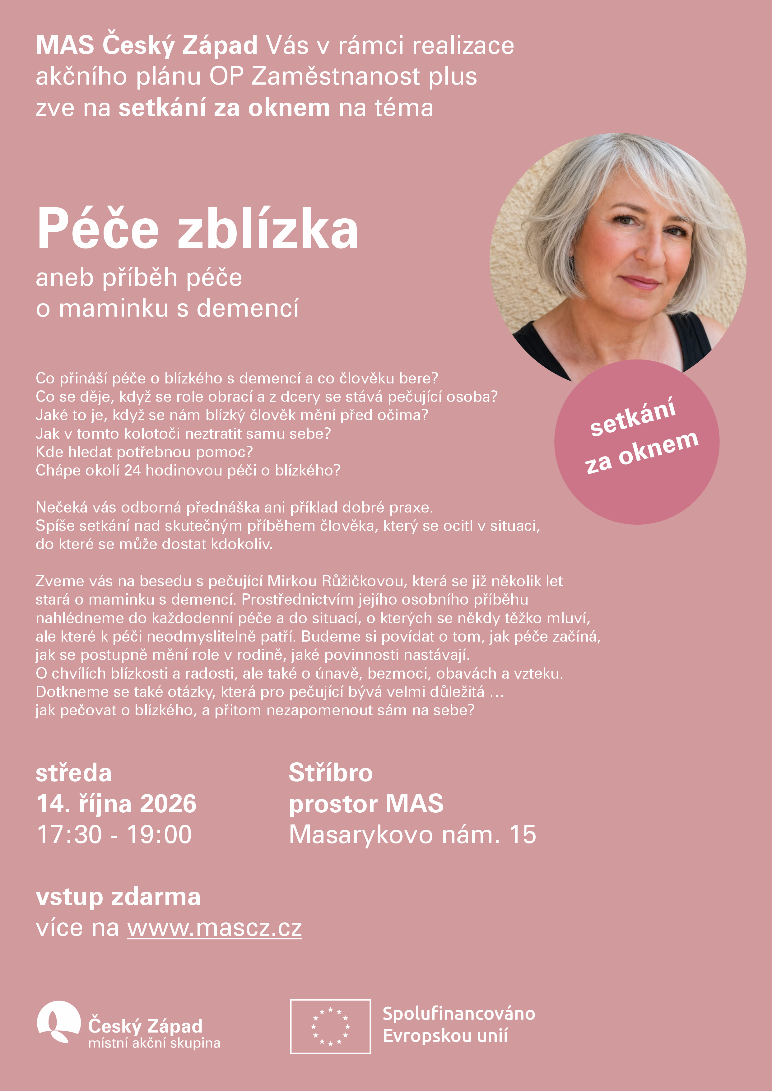Setkání za oknem na téma PÉČE ZBLÍZKA