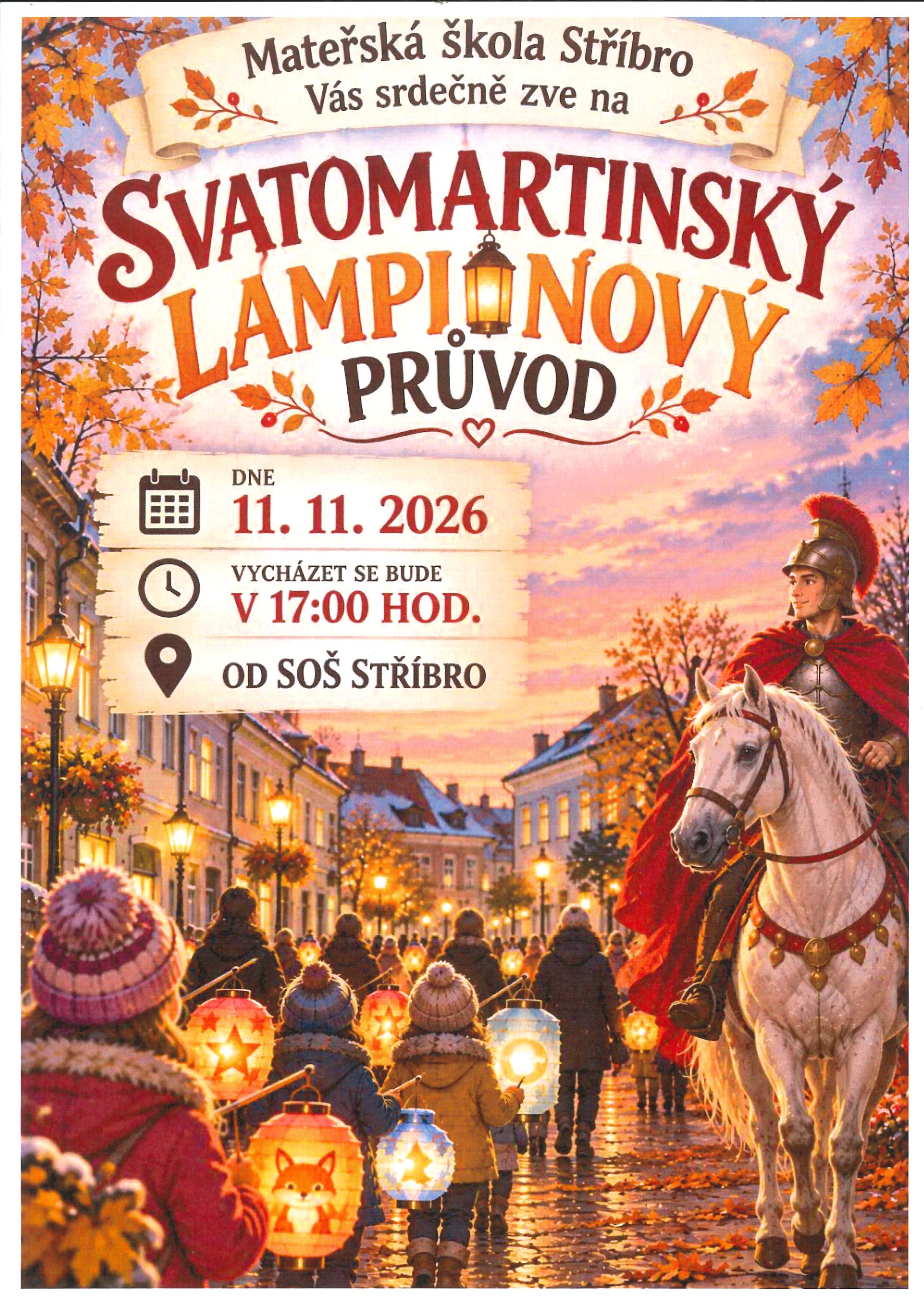 Svatomartinský lampiónový průvod