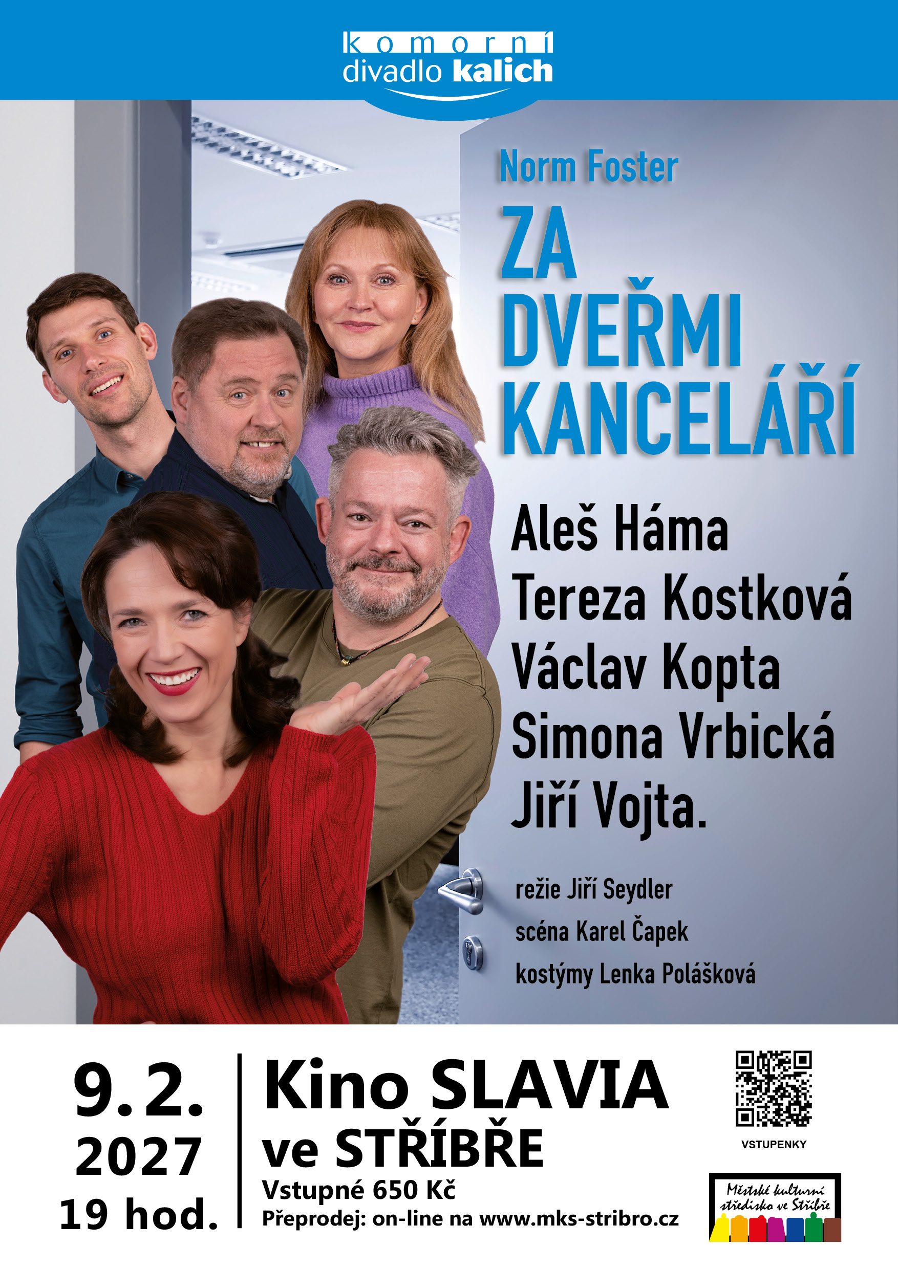 ZA DVEŘMI KANCELÁŘÍ - divadelní představení