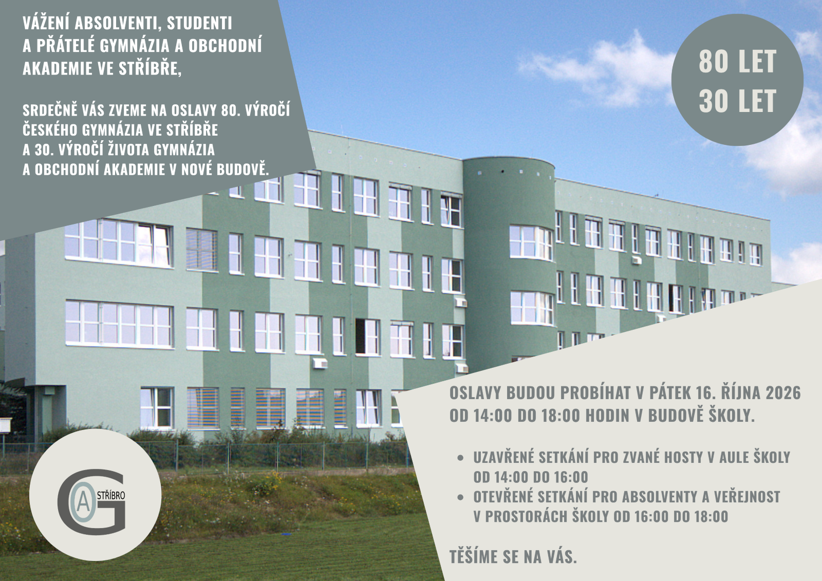Oslavy Gymnázia ve Stříbře